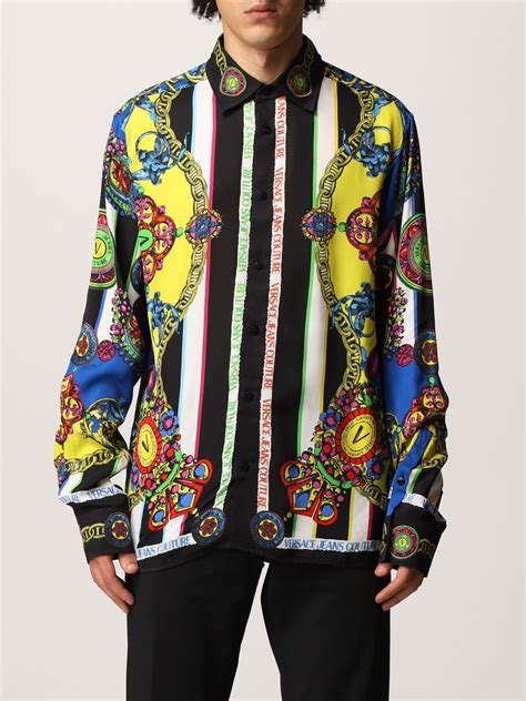 versace camicia fantasia